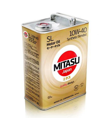 MITASU MOTOR OIL SL 10W-40 MJ-124-4 MITASU MOTOR OIL SL 10W-40 MJ-124-4