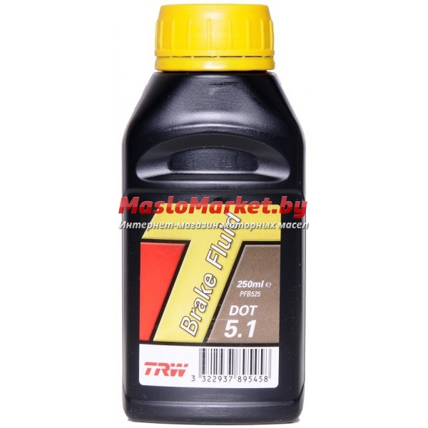 TRW Brake Fluid DOT5.1 0.25 л TRW Brake Fluid DOT5.1 0.25 л