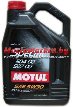 Motul SPECIFIC 504.00-507.00 5W-30 5л Motul SPECIFIC 504.00-507.00 5W-30 5л