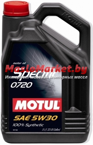 Motul Specific 0720 5W-30 5л Motul Specific 0720 5W-30 5л