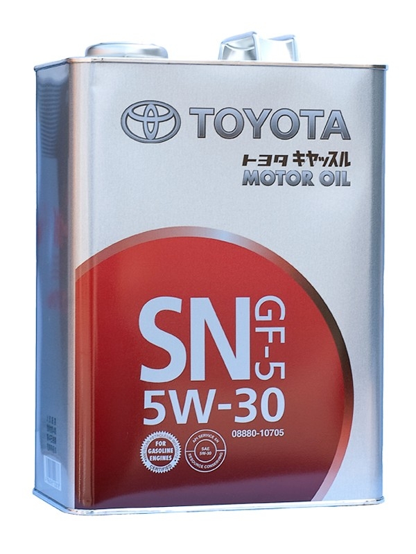 Toyota SN GF-5 5W-30 (08880-10705) 4л Toyota SN GF-5 5W-30 (08880-10705) 4л