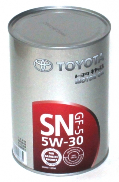 Toyota SN GF-5 5W-30 (08880-10706) 1л Toyota SN GF-5 5W-30 (08880-10706) 1л